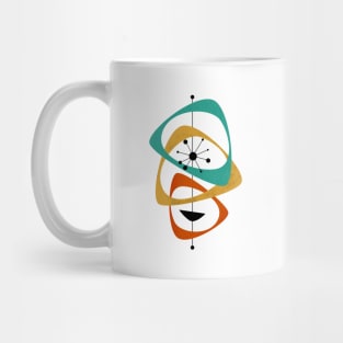 Mid Century Modern 16 Cosmic Swirl Mug